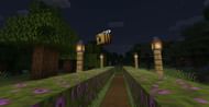 Shown: A Bee about to pollinate (Image via Minecraft)